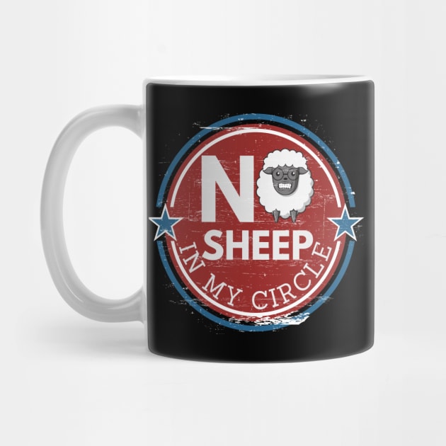 No sheep in my circle by Lekrock Shop